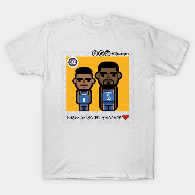 Best (Thunder) buddies T-Shirt by Djossuppahart